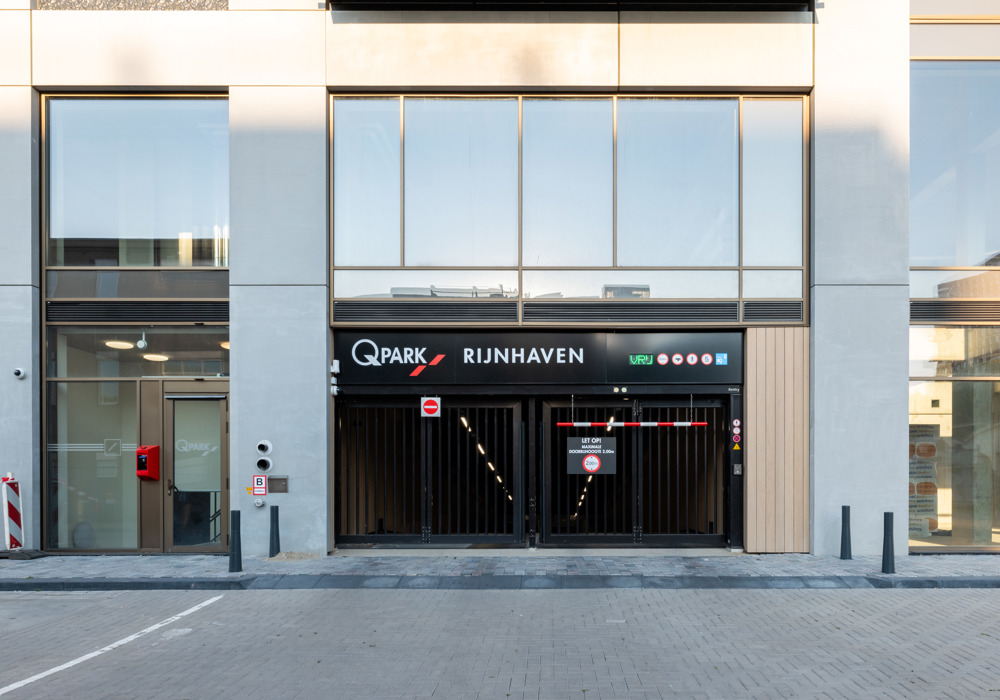 Architectuur The View - Rotterdam - Entrance Garage
